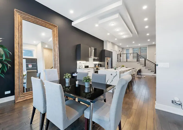 Сasa de vacaciones Magnificent New W/8 Beds & Free Parking Chicago